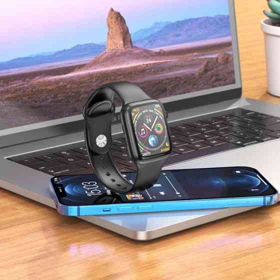 Розумний годинник Smart Watch Hoco Y5 + магнітна зарядка (Чорний) Вінниця