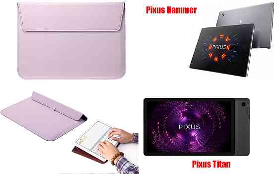 Чохол-конверт VitoCase для Pixus Hammer, Pixus Titan, з функцією підставки для планшета Фіолетовий Київ