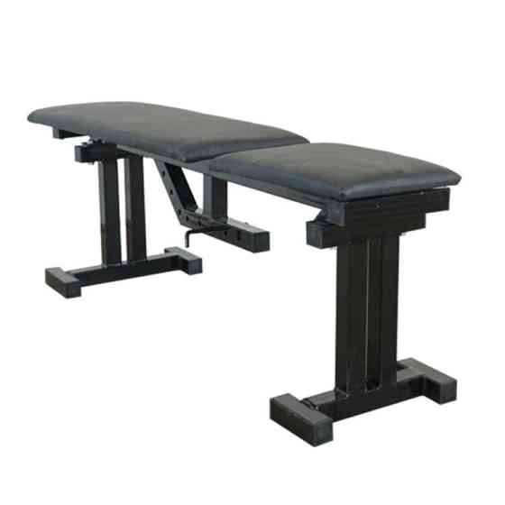 Лавка для жиму регульована 40 на 40 мм + Стійки зі страхувальними упорами 50 на 50 мм Київ