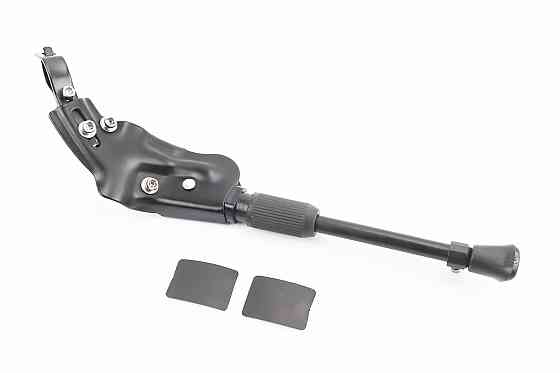 Підніжка бокова задня телескопічна для 24"- 29", з регульованим кутом кріплення, алюмінієва, чорна HS-002D Київ