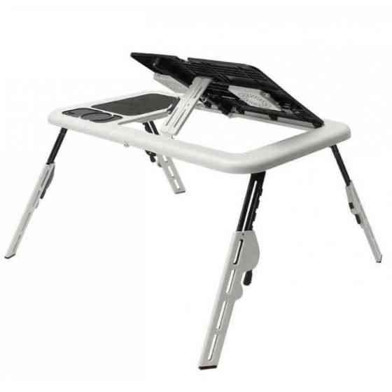 Регулируемая подставка столик для ноутбука прочный LD-09 E-Table, Диванный столик для ноутбука RI-15 Львов