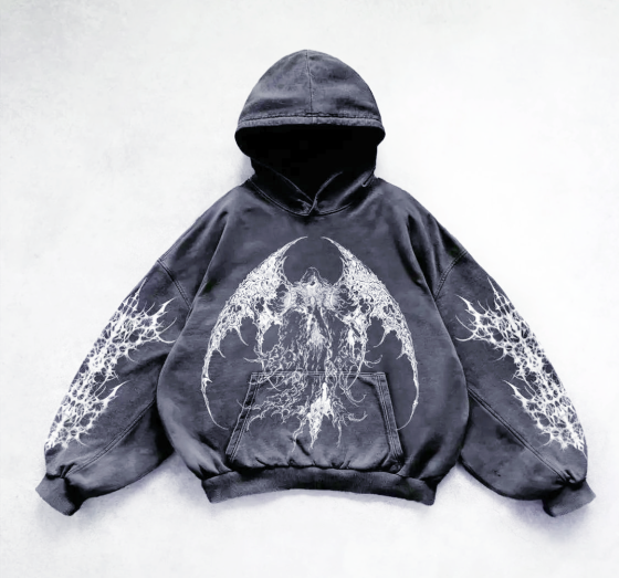 Худі жіноче, світшот сірий, модна толстовка 2700322375 розмір 46 Дніпро