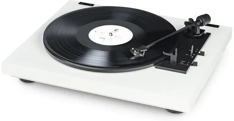 Проигрователь Pro-Ject Audio Systems Грамофон A1 (Om10) White Киев - изображение 1