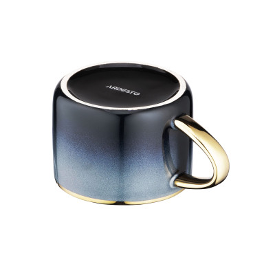 Чашка Ardesto Andria, 300мл, кераміка, синьо-сірий (AR2939MRG) Вінниця - фото 5