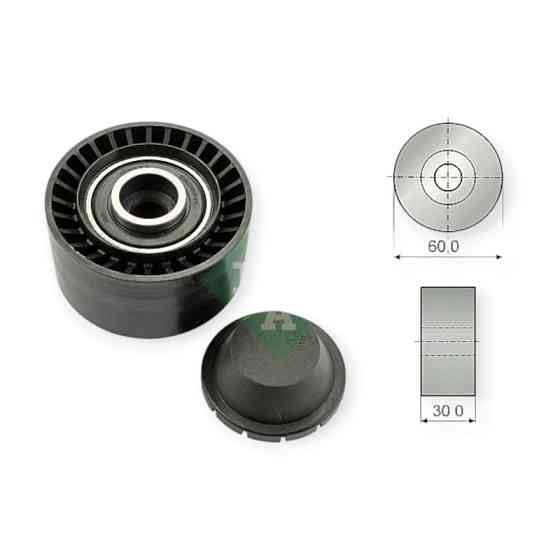 Ролик натяжний Citroen Berlingo 1.6HDI 96- (паразитний) (d60x30x10) генератора Мукачево