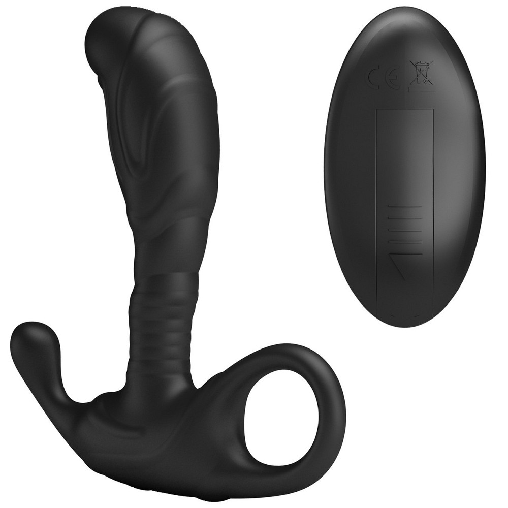 Масажер простати - Mr.Play Remote Control Prostate Massager Sex Aura Київ - фото 4