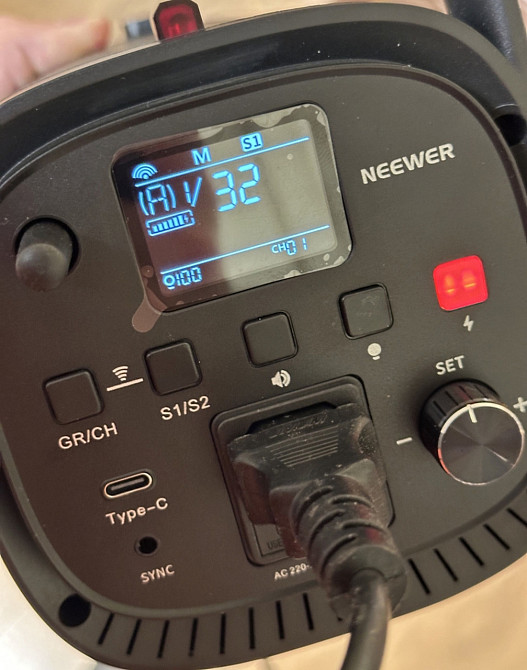 Фотовспышка: Neewer S101-300W. Pro. Студийная. Киев - изображение 4