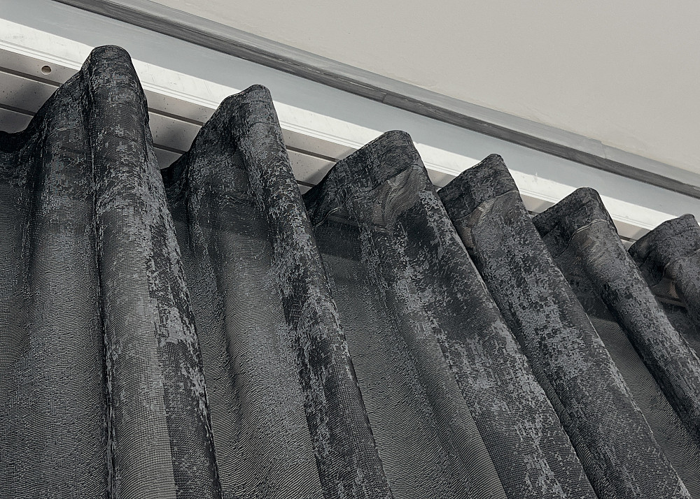 Тюль жакард, колекція "Мармур" колір графітовий 2040т Київ - фото 8