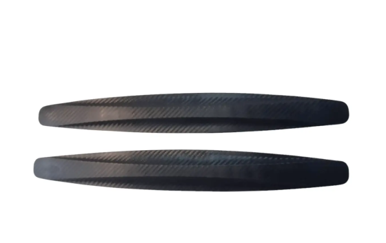 Накладки бампера силікон на 3М скотчі (к-т 2 шт) Carbon Вінниця