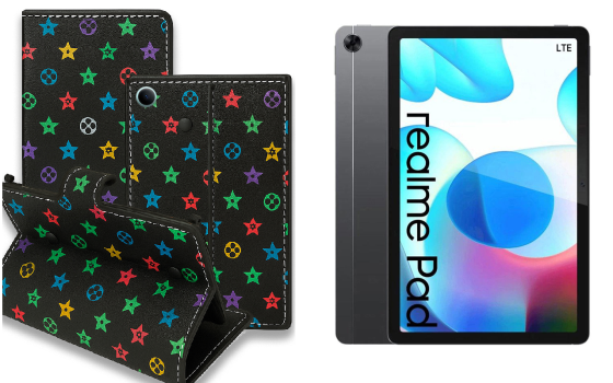 Книжка-трансформер для планшета Realme Pad 2, колір Black Lyi Black Київ