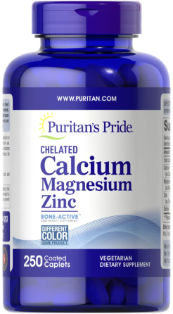 Кальций Магний Цинк Puritan's Pride Calcium Magnesium Zinc 250 таб Киев