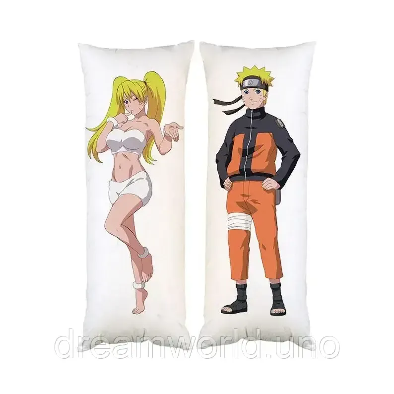 Подушка дакімакура Наруто декоративна партова подушка для обіймання 50х150 Харків - фото 1