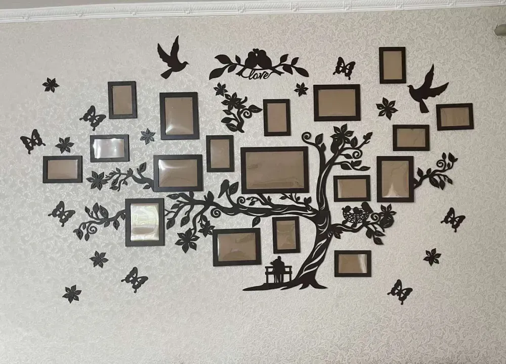 Генеалогічне дерево, фоторамки, настінні фотографії 11, 13, 18 кадрів Одеса - фото 10