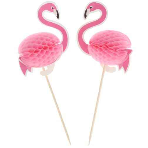 Шпажки для торта "Фламінго" - 2шт. Київ