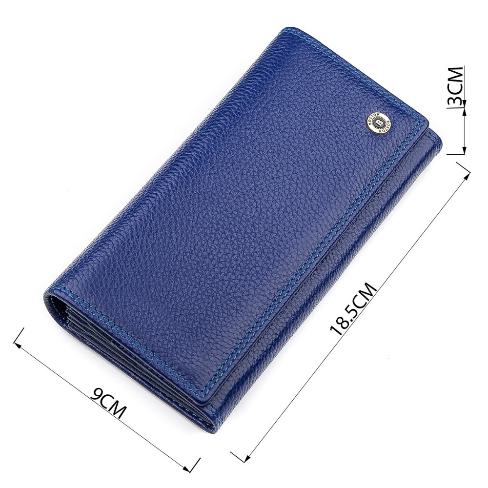 Гаманець жіночий Boston 18481 (S2001B) стильний Синій Київ - фото 3