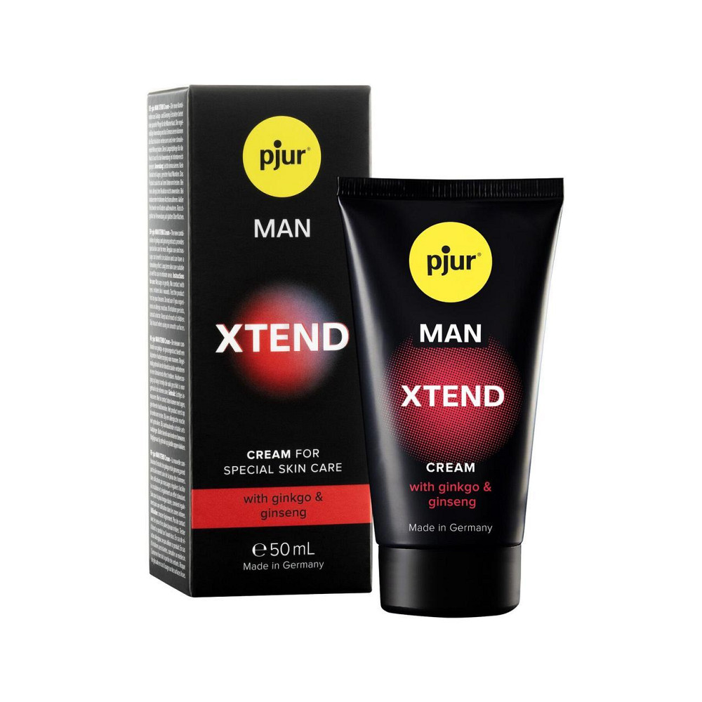 Крем для пеніса стимулювальний pjur MAN Xtend Cream 50 ml, з екстрактом гінкго та женьшеню Sex Aura Київ - фото 4