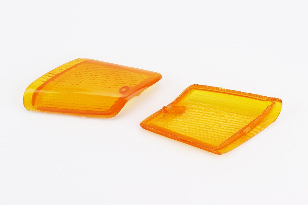 Honda TACT AF-24 "скло" - поворотів передніх к-кт 2шт, жовті Київ - фото 1