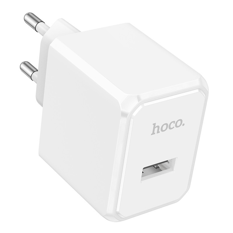 Сетевое зарядное устройство HOCO CS11A Ocean single port charger White Одесса - изображение 1