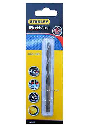 Свердло універсальне швидкісне STANLEY : Ø= 6,5 мм. (метал/дерево/пластик) Одесса