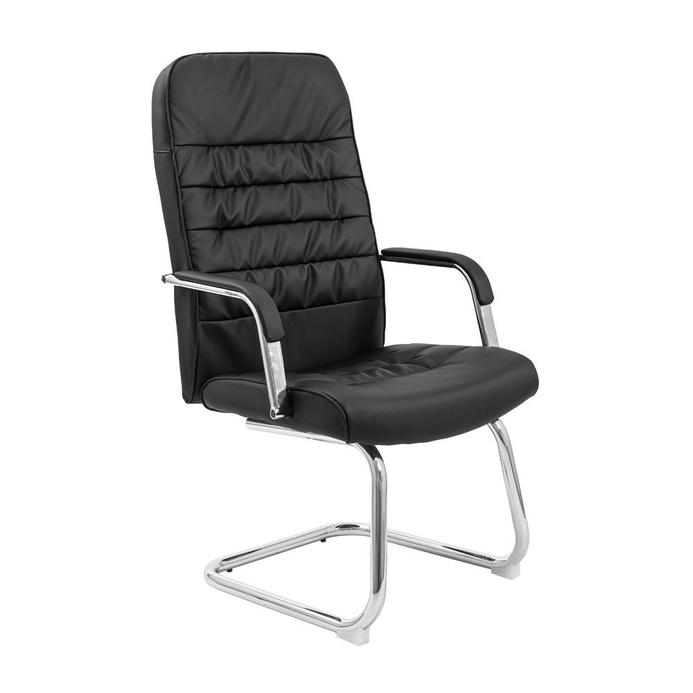 Офисное Конференционное Кресло Lion U CF Хром Черный Киев - изображение 1