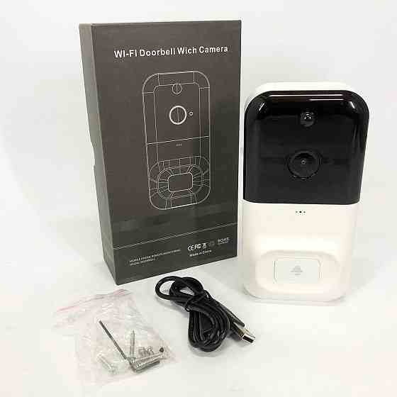Камера видеонаблюдения с удаленным доступом и микрофоном SMART DOORBELL X5 wifi, Камера уличная вайфай SB-81 Львов
