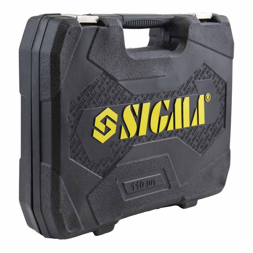 Набір насадок торцевих і біт 1/4", 1/2" 110 шт. CrV mid SIGMA (6003771) Київ - фото 4