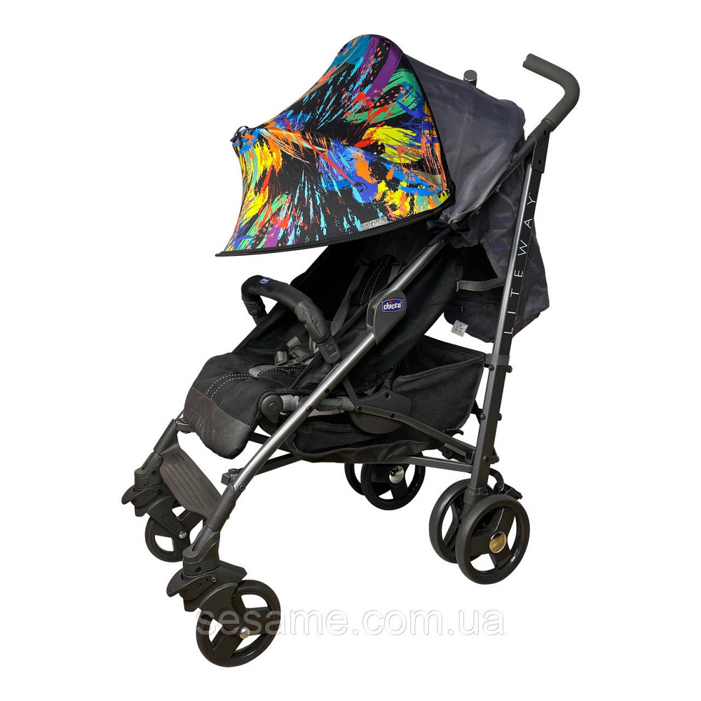 Солнцезащитный козырёк для коляски с москитной сеткой Кап Must Have Shade 2в1 Краски Харьков - изображение 3