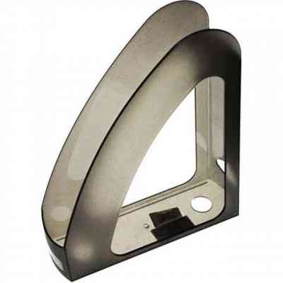 Лоток для бумаг Арника вертикальный РАДУГА,передняя стенка, дымчатый (80535) Винница