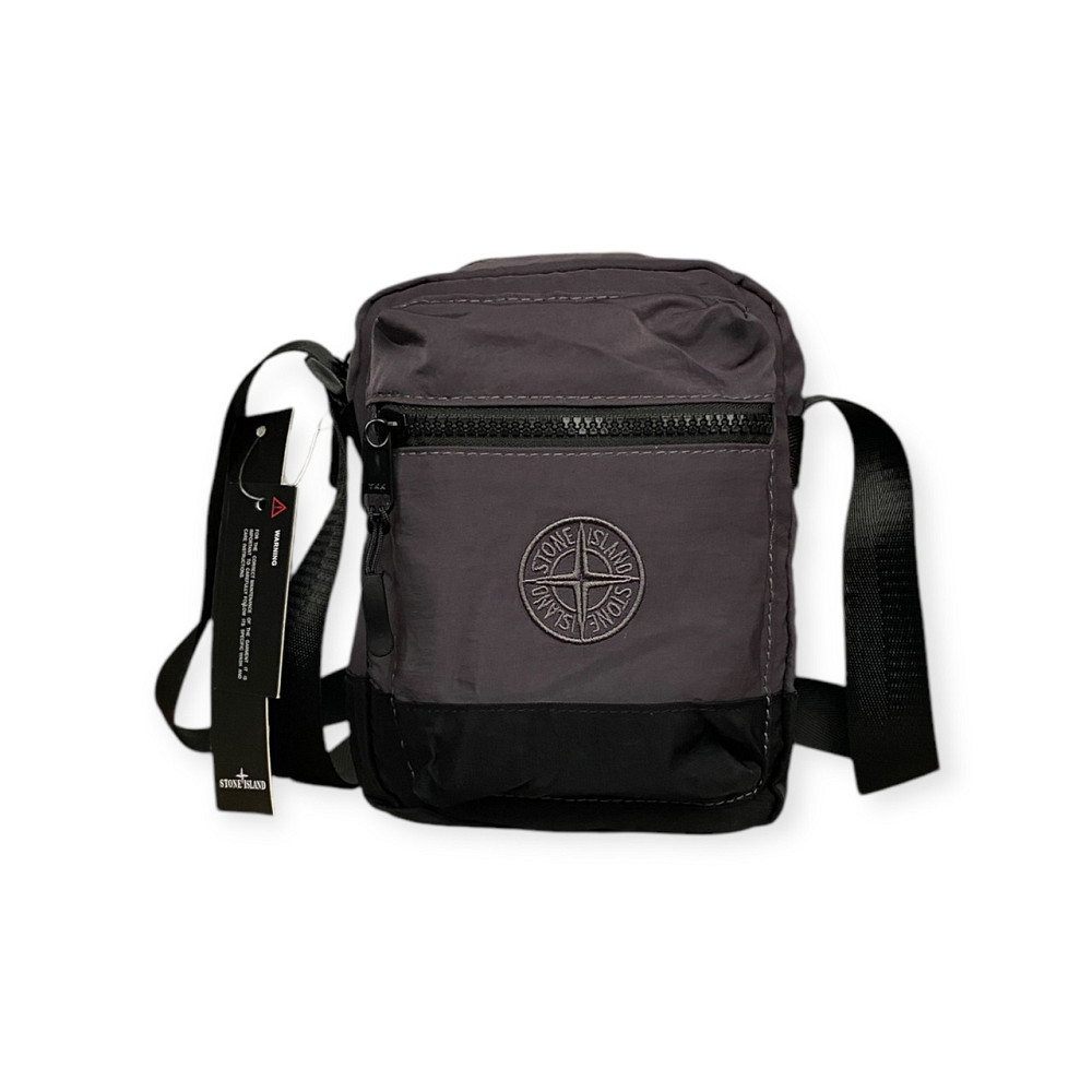 Сумка через плечо Stone Island 20/15 черный Серый Киев - изображение 2