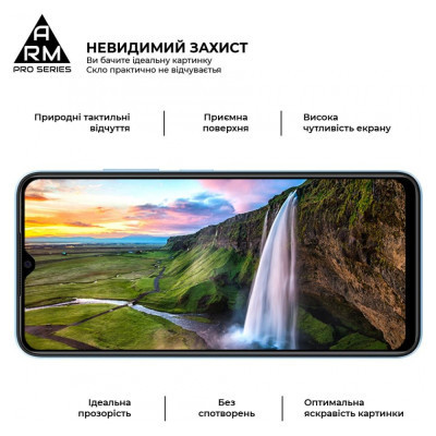 Скло захисне Armorstandart Pro ZTE Blade A54 4G Black (ARM70683) Вінниця - фото 4