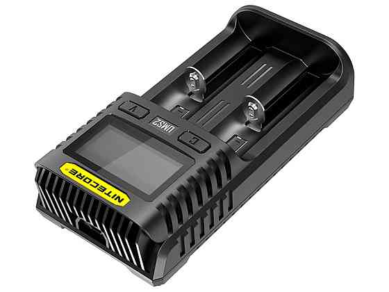 Універсальний зарядний пристрій Nitecore UMS2 для акумуляторів 2 каналу (Ni-Mh, Li-Ion, IMR, LiFePO4) Київ