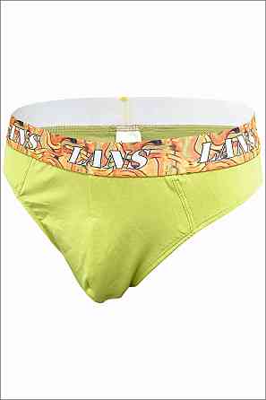 Трусы мужские спорт (2шт в уп) Lans 03/038 3XL, Шоколад, Оранж, Оливкавый Киев