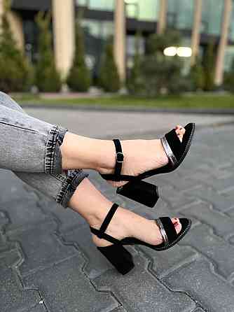 Nivelle Босоніжки жіночі NIVELLE 1896/8010-8048 чорні (літо, замша натуральна) (3699) Коломия