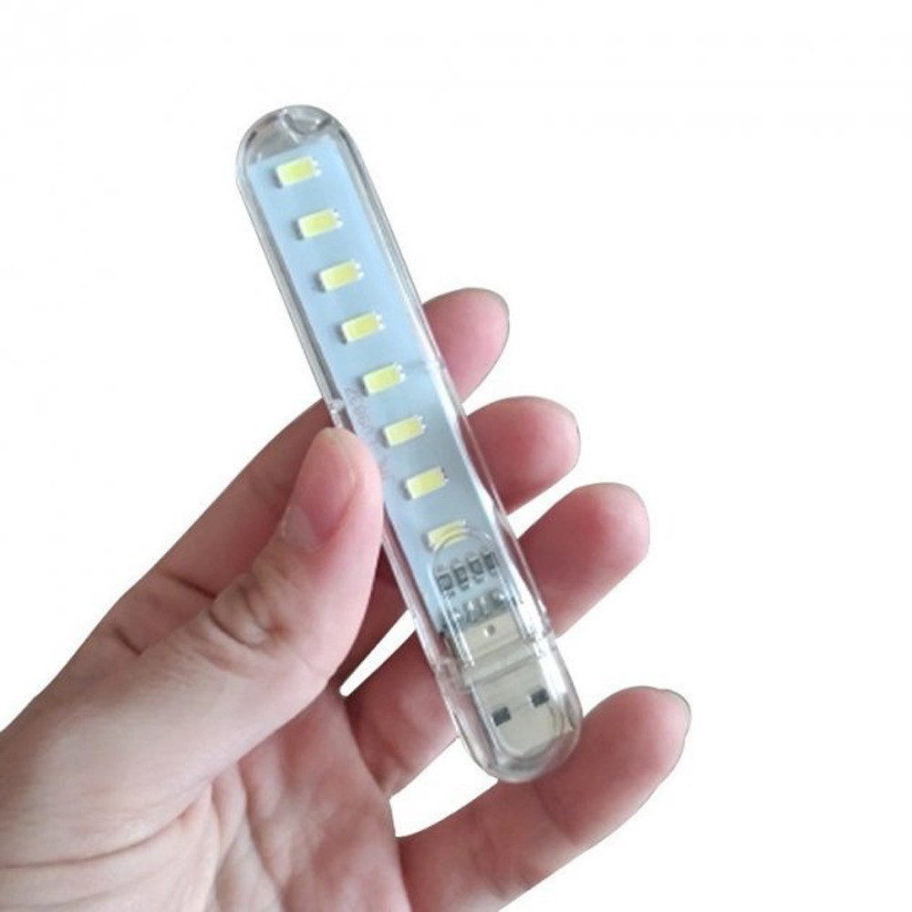 Портативний міні USB ліхтарик 500Лм,8 LED,Біле світло SBR Київ - фото 2