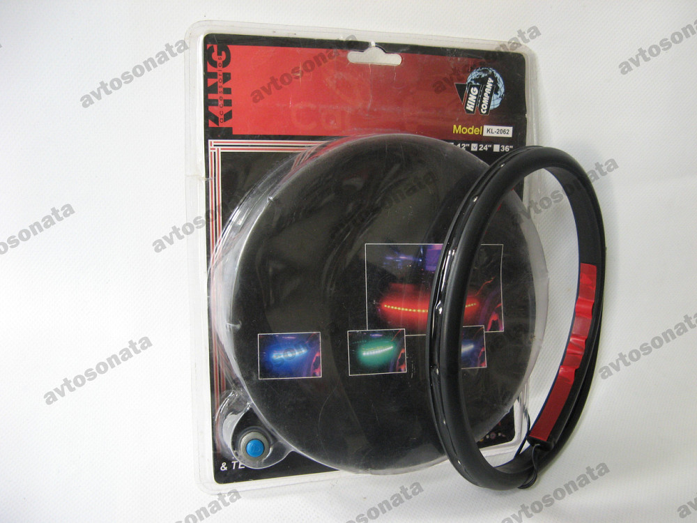 Подсветка гибкая 2062 24LEDх60см Blue/резинов.основа Винница - изображение 3