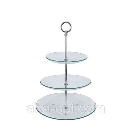 Стійка триярусна склюна ⌀ 30 \ 25 \ 20 см ( шт ) Одеса