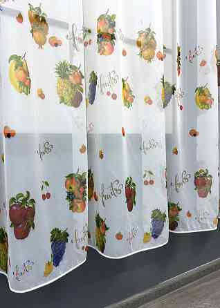 Кухонная арка VR-Textil № 1753т шифон разноцветный 240х170 см (53-0059) Киев