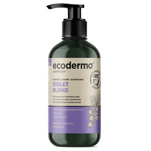 Шампунь для світлого волосся з ягодами асаї та амінокислотами Violet Blond Ecoderma, 500 мл Дніпро - фото 1