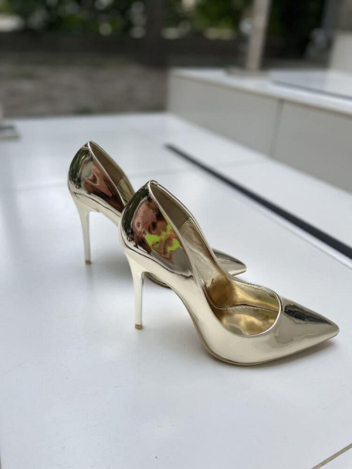 Comer Туфлі жіночі COMER золото еко-лак каблук 11см 40р (4960) Коломыя - изображение 10