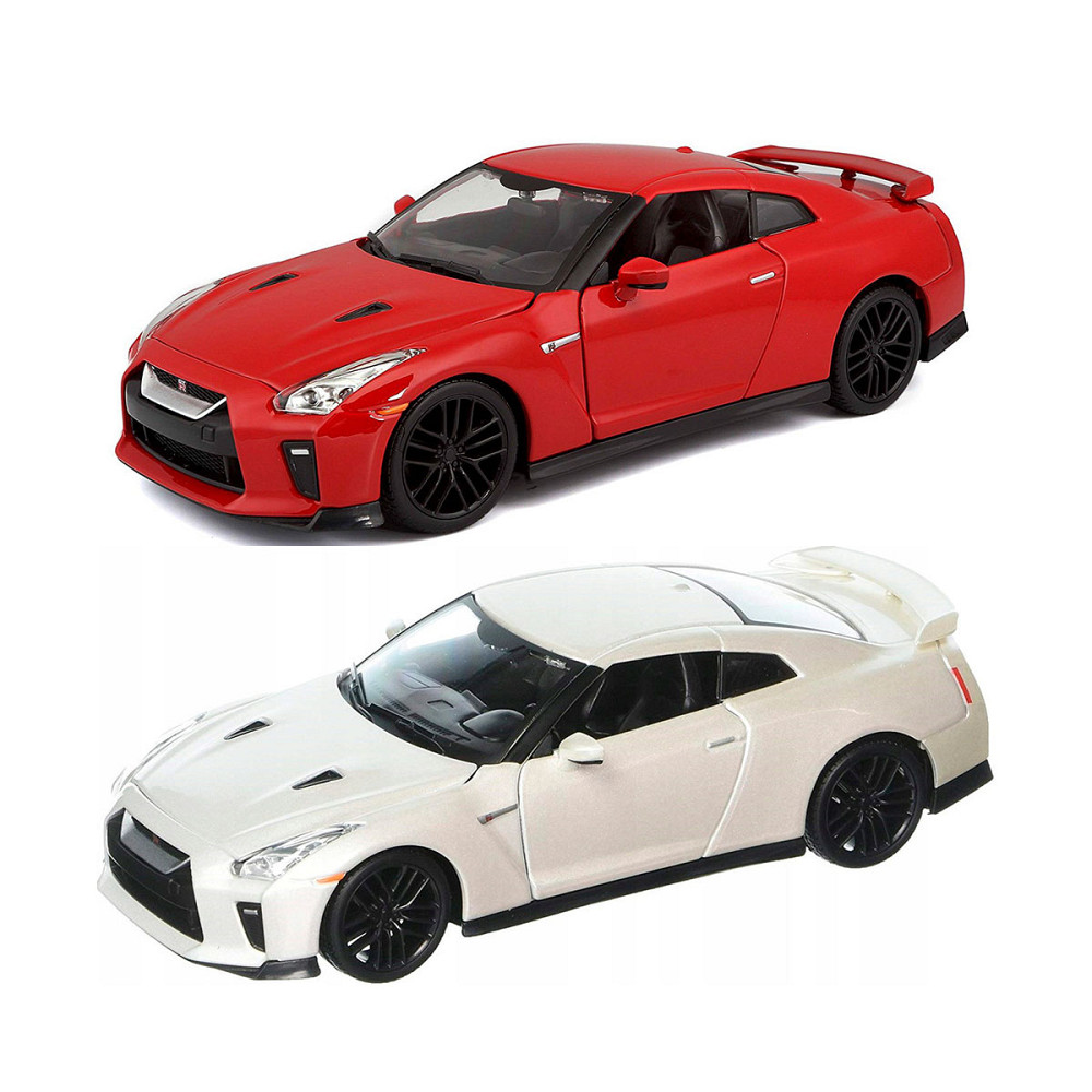 Автомодель - Nissan Gt-R (асорті червоний, білий металік, 1:24) Днепр - изображение 1