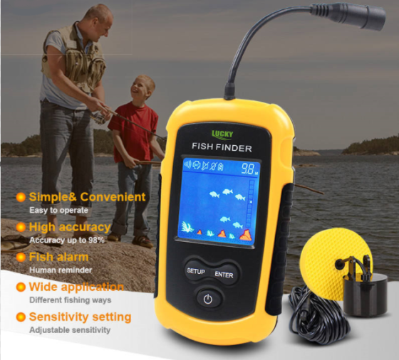 Портативный эхолот для рыбалки до 100 м Киев