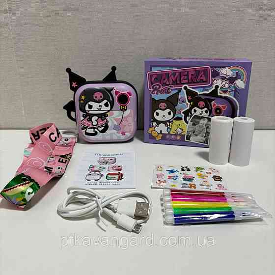 Фотоаппарат принтер детский 