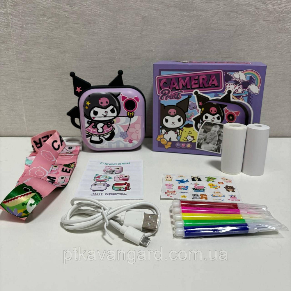 Фотоаппарат принтер детский 