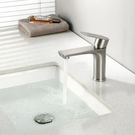 Змішувач для умивальника WEZER ROK1-05 сатин Київ