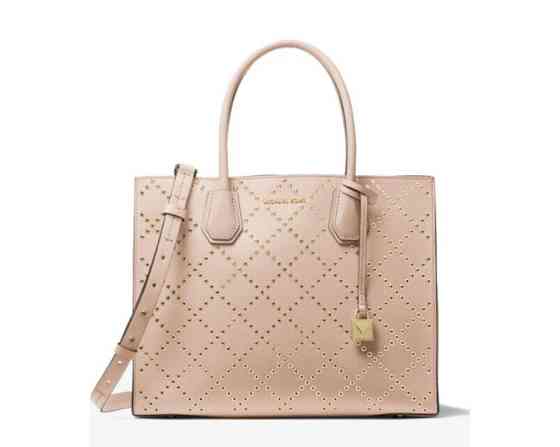 Женская сумка в стиле Michael Kors Mercer Grommeted small rose Киев