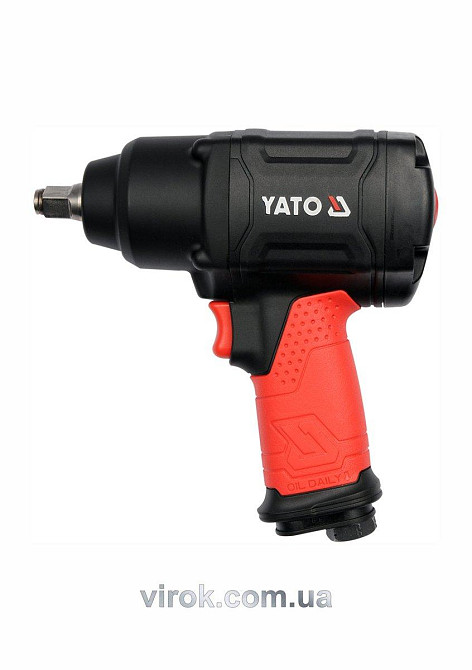 Гайковерт ударний пневматичний YATO : квадрат 1/2", F=1150 Nm [10] Одеса - фото 1