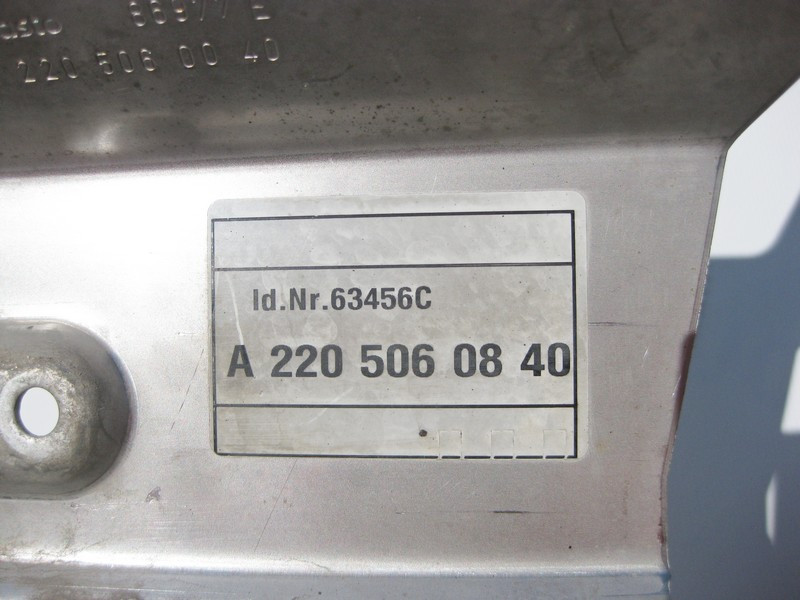 Mercedes-Benz  A2205060840 Кронштейн додаткового підігрівача з глушником та кінцевим елементом S-Class W220 CL C215 Одесса - изображение 9