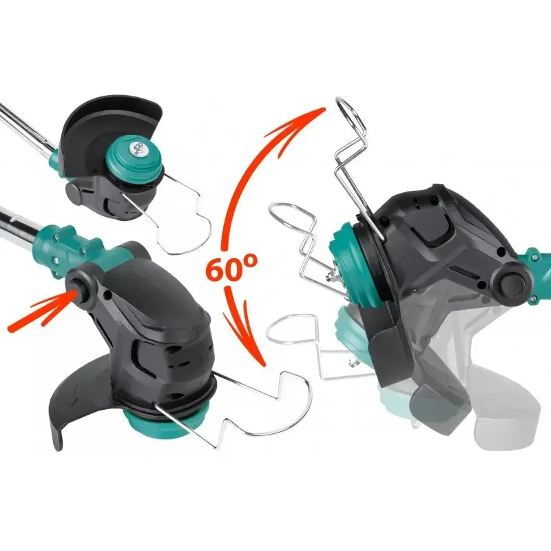 Тример Акумуляторний для трави AL-FA ALCGT2B-21V,Ручний тример для трави акумуляторний 2 акумулятори 21V 2.0Ah Львів - фото 7