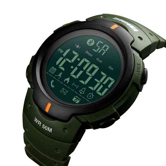 Skmei 1301AG army green Smart Watch SBR Киев