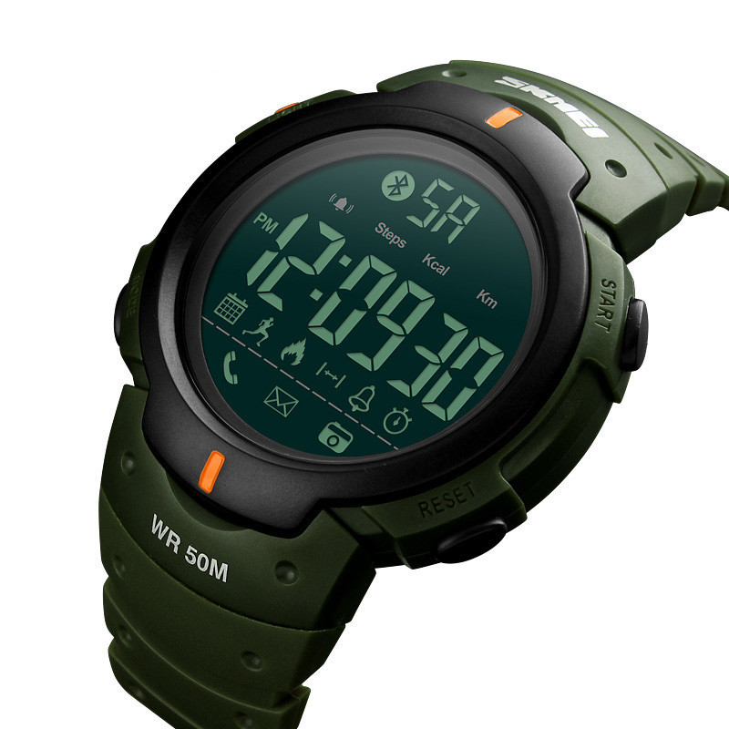 Skmei 1301AG army green Smart Watch SBR Киев - изображение 2